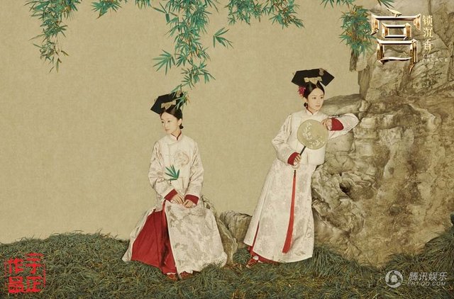 《宮鎖沉香》曝工筆畫