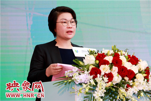 恒大集團(tuán)常務(wù)副總裁、恒大健康集團(tuán)董事長(zhǎng)談朝暉致辭