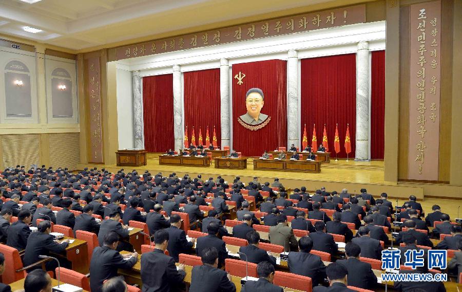 據(jù)朝中社12月9日提供的照片顯示，12月8日，朝鮮勞動黨中央政治局?jǐn)U大會議在平壤舉行。